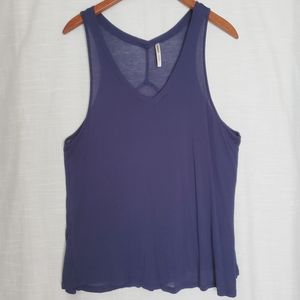 TRESICS Women's Flowy Scoop Neck Tank Top Large